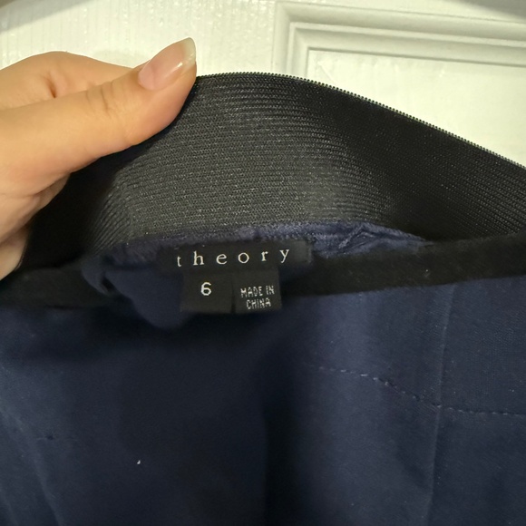Theory Navy Pencil Skirt - Picture 3 of 3